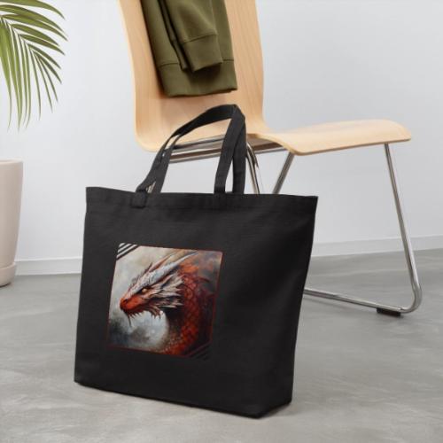 Mystic Dragon Realm - Eco-Friendly Cotton Tote
