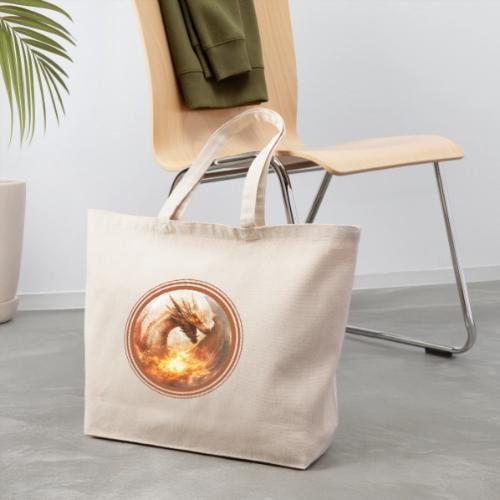 Dragon's Wrath - Eco-Friendly Cotton Tote