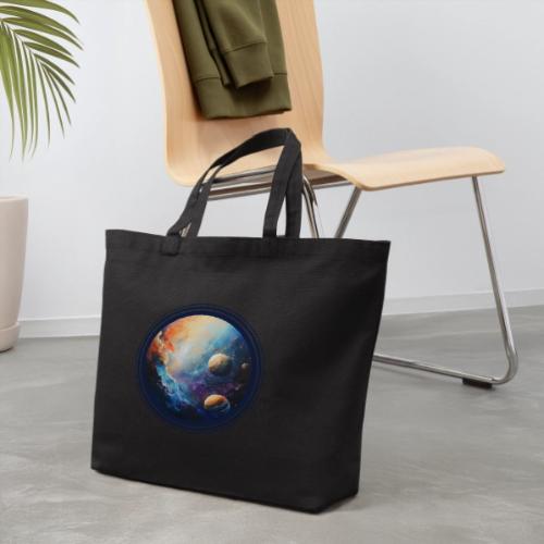 Nebula of Planets - Eco-Friendly Cotton Tote