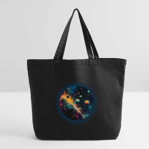 Painted Planetscape - Eco-Friendly Cotton Tote