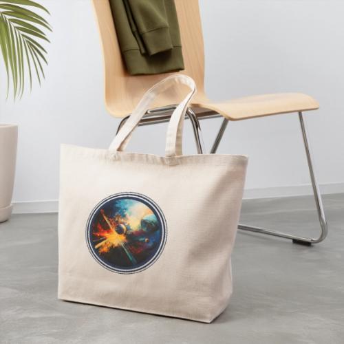 Planets in Turmoil - Eco-Friendly Cotton Tote