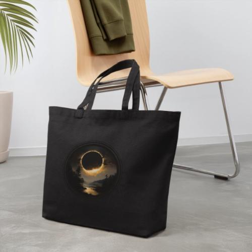 Eclipse: Shadowed Light - Eco-Friendly Cotton Tote