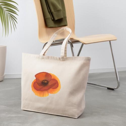 Vivid poppy - Eco-Friendly Cotton Tote