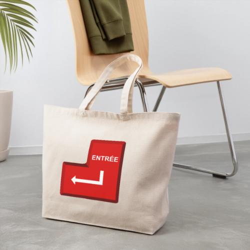 Press Enter - Eco-Friendly Cotton Tote