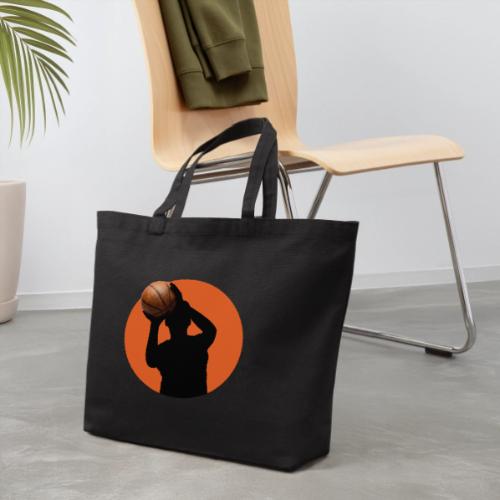 Basketball: Focused Precision - Eco-Friendly Cotton Tote