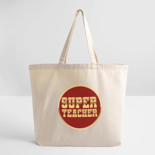 Super Teacher - Eco-Friendly Cotton Tote