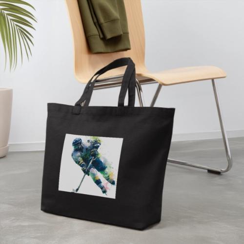 Hockey: Frozen Motion - Eco-Friendly Cotton Tote