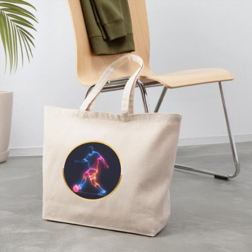 Soccer: Electric Kick Ring - Eco-Friendly Cotton Tote