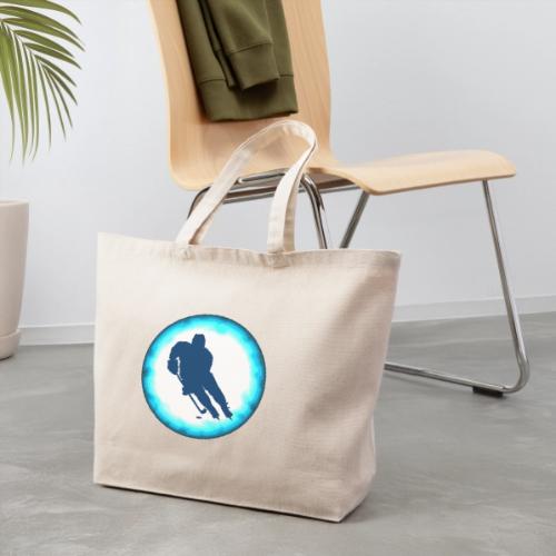 Hockey: Ice Warrior - Eco-Friendly Cotton Tote