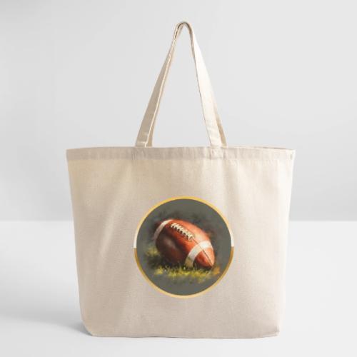 American Football: Gridiron Gold - Eco-Friendly Cotton Tote
