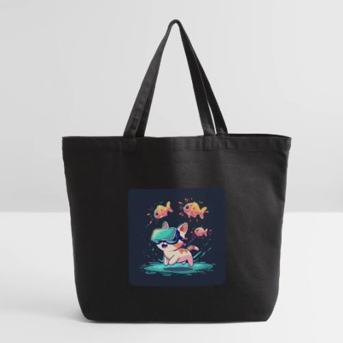 Virtual Kitty Quest - Eco-Friendly Cotton Tote
