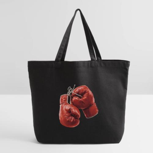Boxing: Hanging Gloves Icon - Eco-Friendly Cotton Tote