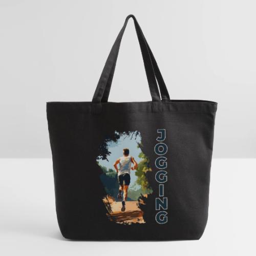 Jogging Vibes - Eco-Friendly Cotton Tote