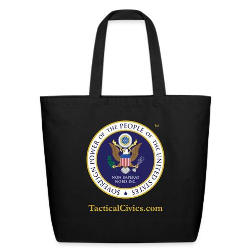 The Peoples Seal w gold url - Eco-Friendly Cotton Tote