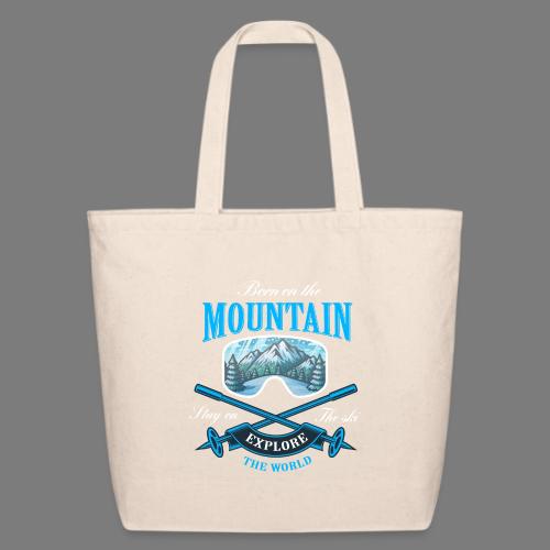 Winter's Thrill Snowboard & Ski Adventure - Eco-Friendly Cotton Tote