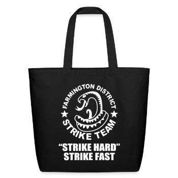 Farmington Strike Team - Eco-Friendly Cotton Tote - black - Front
