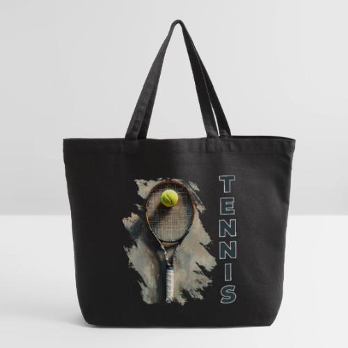 Tennis Power Play - Eco-Friendly Cotton Tote