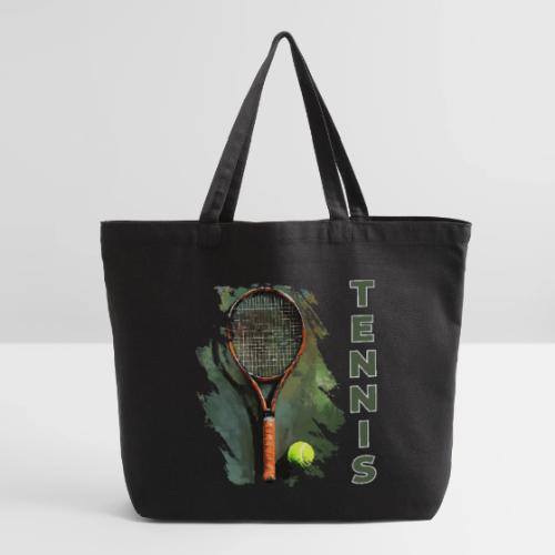 Tennis Precision Strike - Eco-Friendly Cotton Tote