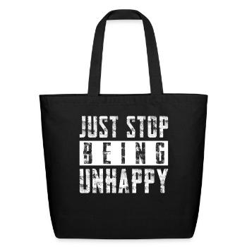 Sarcasm Misanthrope Sarcasm - Eco-Friendly Cotton Tote - black - Front