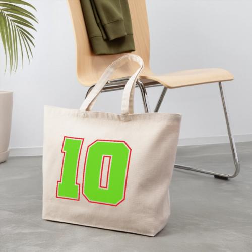 The Magic Number 10 - Eco-Friendly Cotton Tote