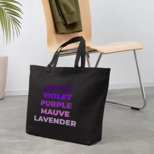 Shades of Purple - Eco-Friendly Cotton Tote