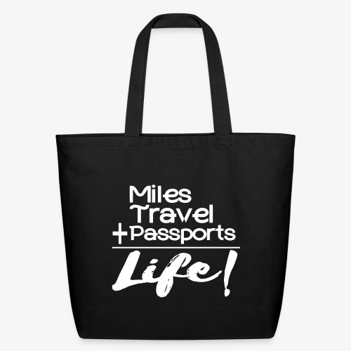 Travel Is Life - Eco-Friendly Cotton Tote