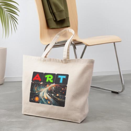 Swirls of Colorful Art - Eco-Friendly Cotton Tote