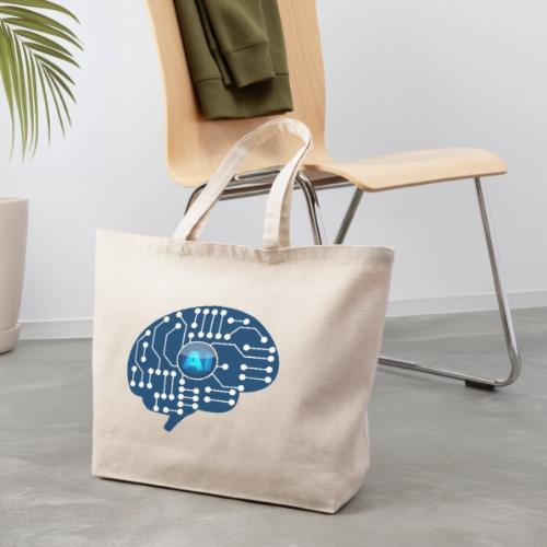 AI: Mind Wired - Eco-Friendly Cotton Tote