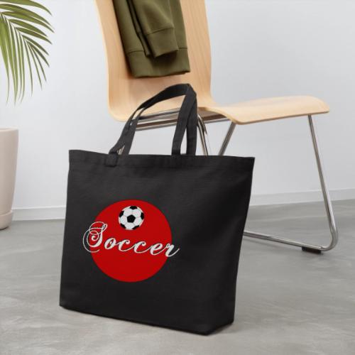Soccer: Goal Circle - Eco-Friendly Cotton Tote