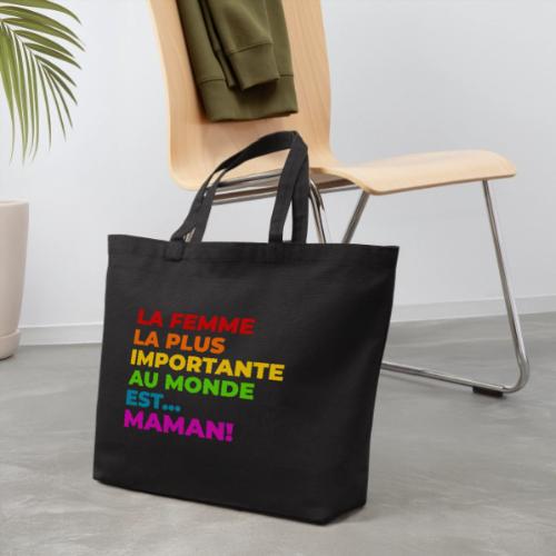 Maman : la femme la plus importante du monde - Eco-Friendly Cotton Tote