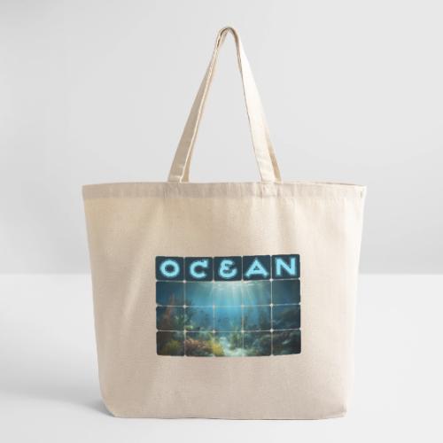 Ocean: Beneath the Surface - Eco-Friendly Cotton Tote