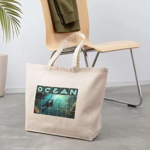 Ocean: Explorer of the Deep - Eco-Friendly Cotton Tote