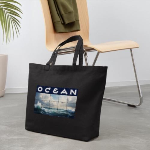 Ocean: Waves of Fury - Eco-Friendly Cotton Tote