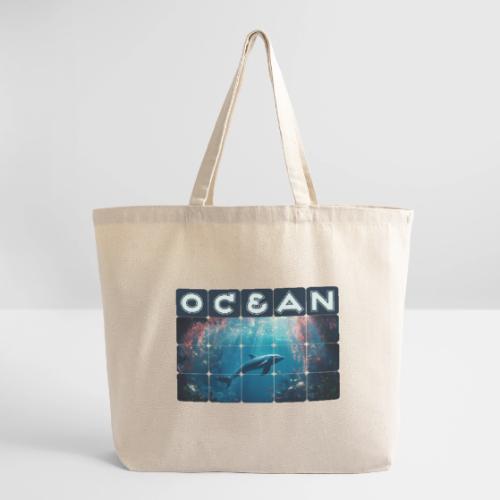 Ocean: Blue Grace - Eco-Friendly Cotton Tote