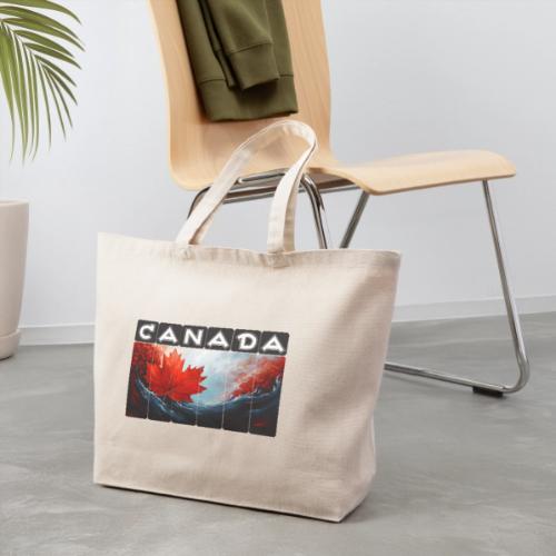 Canada Icon in Color - Eco-Friendly Cotton Tote