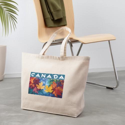 Canada in Brushstrokes - Eco-Friendly Cotton Tote