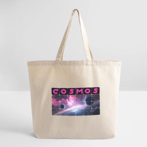 Echoes of the Cosmos - Eco-Friendly Cotton Tote