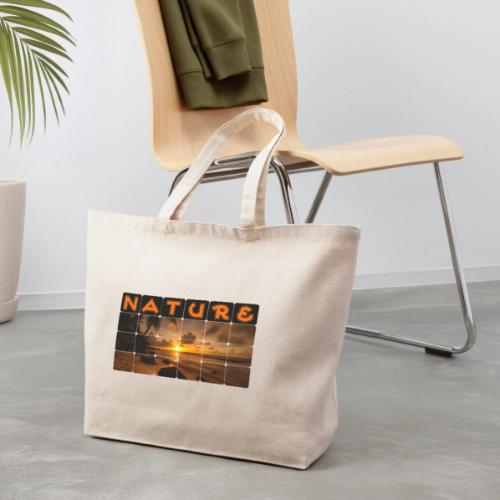 Nature: Golden Hour Escape - Eco-Friendly Cotton Tote