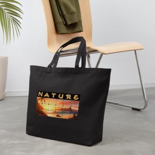 Nature: Tropical Twilight - Eco-Friendly Cotton Tote