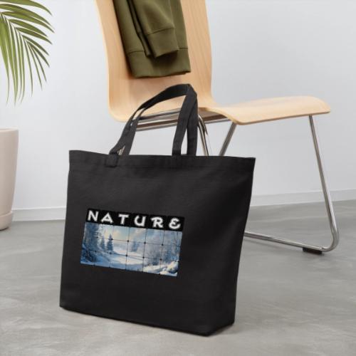 Nature: Frozen Horizon - Eco-Friendly Cotton Tote