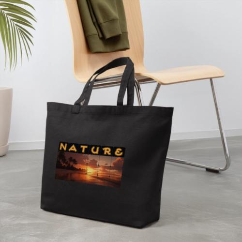 Nature: Sunset Serenity - Eco-Friendly Cotton Tote