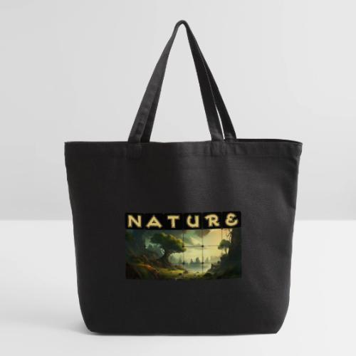 Whispers of Green Peaks - Eco-Friendly Cotton Tote