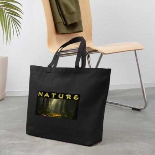 Nature: Sunlit Canopy - Eco-Friendly Cotton Tote