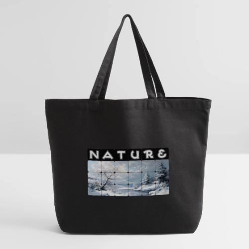 Nature: Winter Embrace - Eco-Friendly Cotton Tote