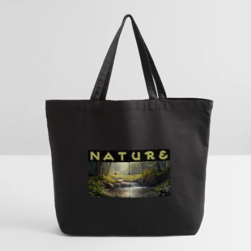 Nature: Verdant Bloom - Eco-Friendly Cotton Tote