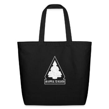 Appeal To Heaven American Revolution Pine Tree - Eco-Friendly Cotton Tote - black - Front
