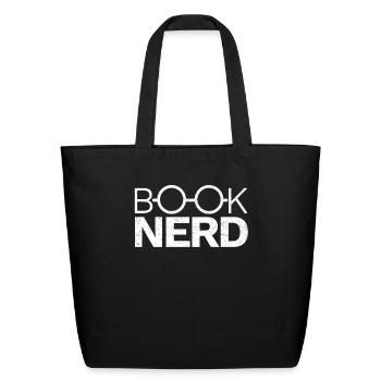 Reading - Eco-Friendly Cotton Tote - black - Front