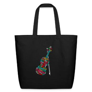 Classic Composers Classical Music - Eco-Friendly Cotton Tote - black - Front