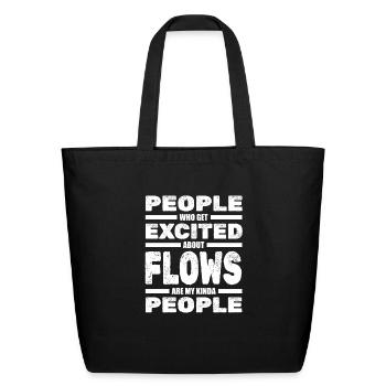 Yoga Instructor Yogi Zen Meditation - Eco-Friendly Cotton Tote - black - Front