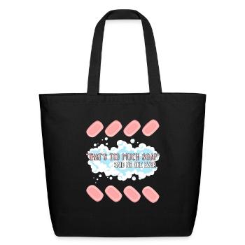 Soap Making Soap Maker - Eco-Friendly Cotton Tote - black - Front